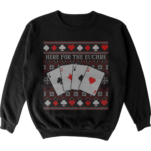 Here for the Euchre Sweater Crewneck