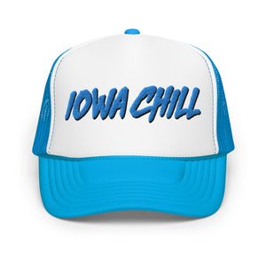 Iowa Chill Text Foam Trucker