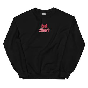 Ope Sorry Valentine's Day Crewneck