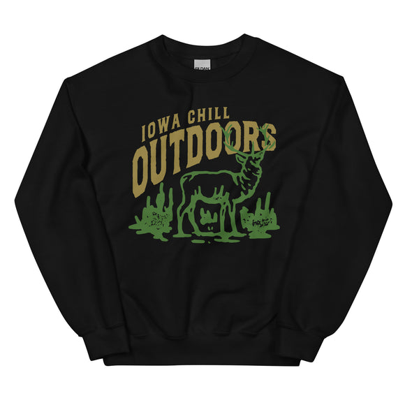 Iowa Chill Outdoors Deer Crewneck