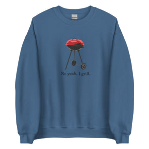 No yeah, I grill. Crewneck