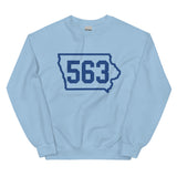 Area Code 563 Crewneck