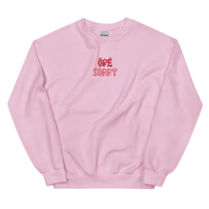 Ope Sorry Valentine's Day Crewneck