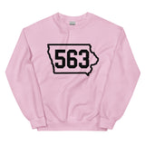 Area Code 563 Crewneck