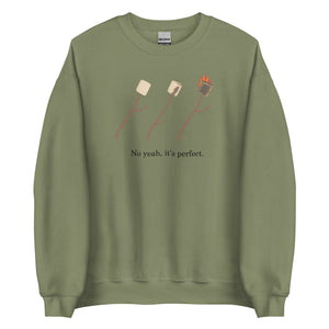 No yeah, it's perfect. Crewneck