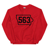 Area Code 563 Crewneck