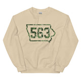 Area Code 563 Crewneck