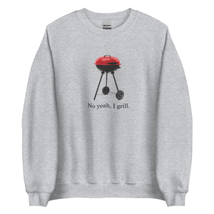 No yeah, I grill. Crewneck