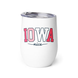 Iowa Nice Wine tumbler