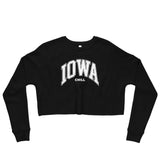 College Ruled Text Crop Sweatshirt